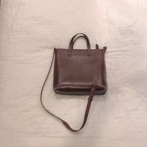 Maroon Madewell crossbody handbag